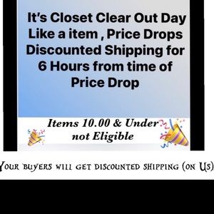 CLOSET CLEAR OUT DAY